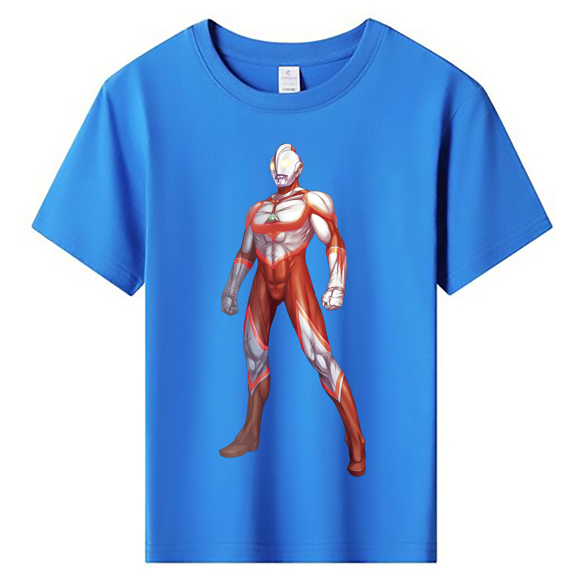 （画像用） ウルトラマン Ultraman 綿100％キッズTシャツ（フロントプリント）